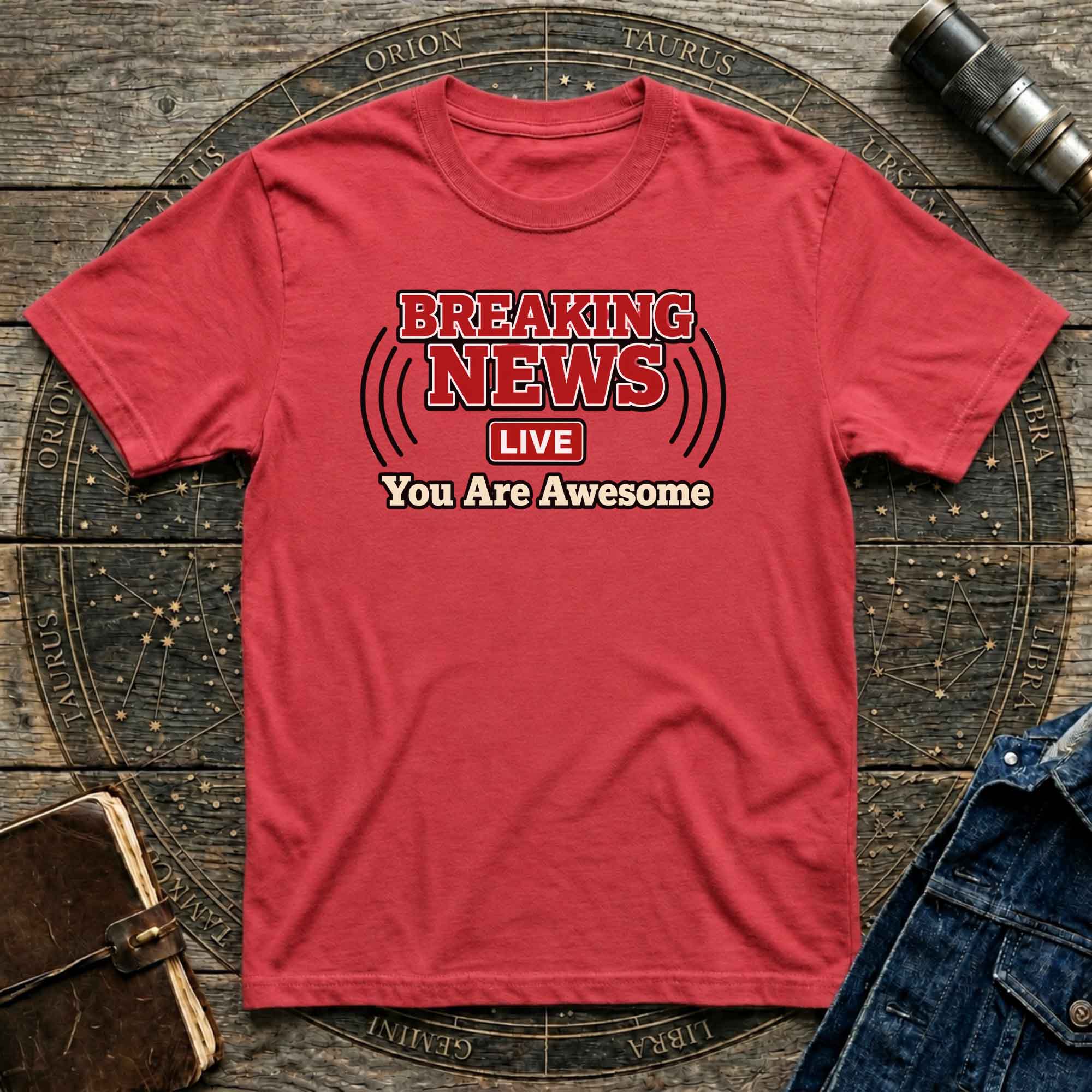 You Are Awesome Clean Design Graphic Tee