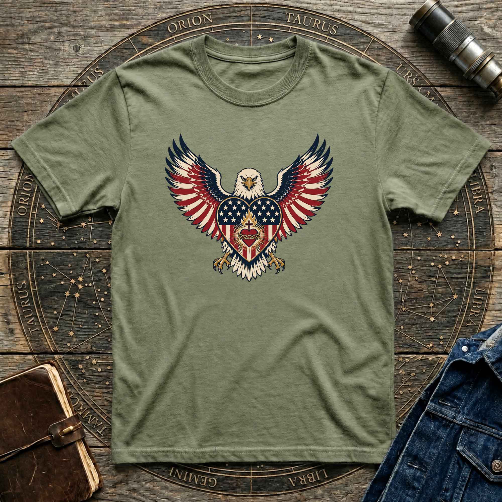 Patriotic Pride Eagle Tee USA