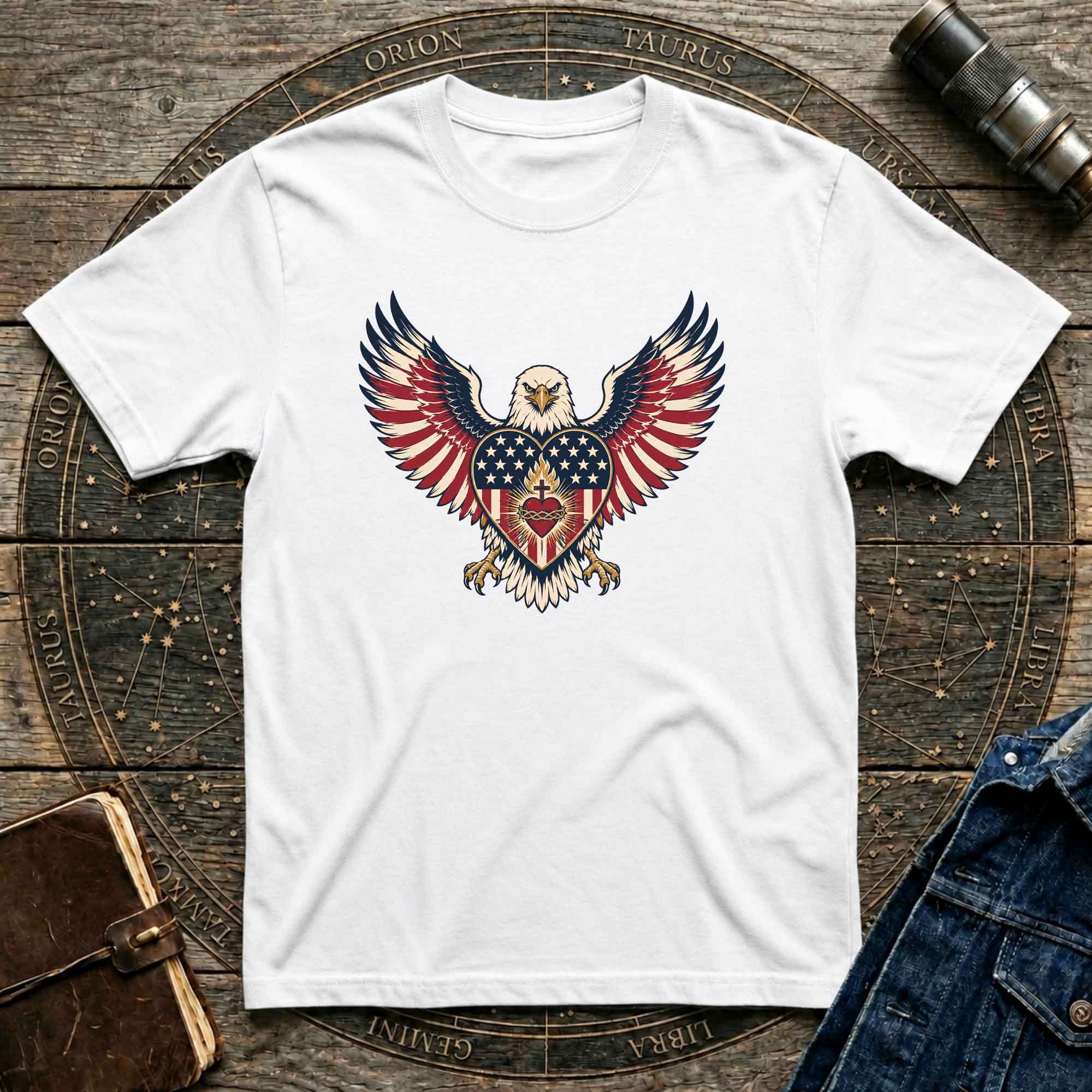 Patriotic Pride Eagle Tee USA