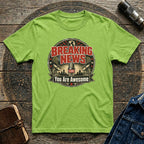 Vintage style 'You Are Awesome' Graphic Tee
