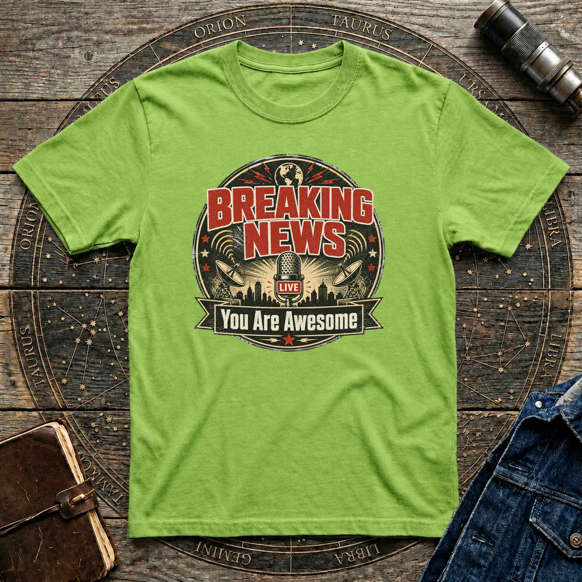 Vintage style 'You Are Awesome' Graphic Tee