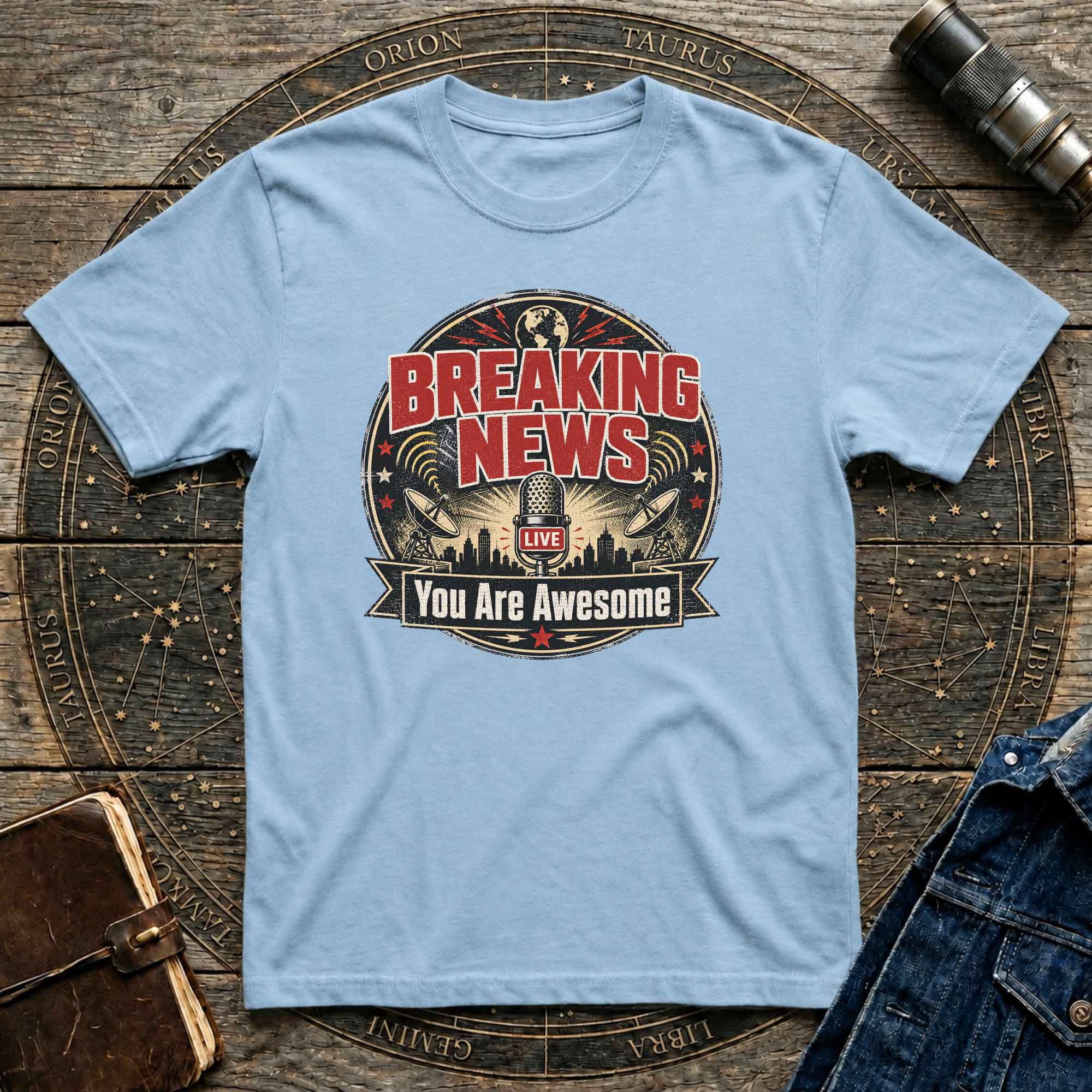 Vintage style 'You Are Awesome' Graphic Tee