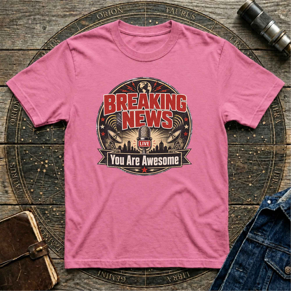 Vintage style 'You Are Awesome' Graphic Tee