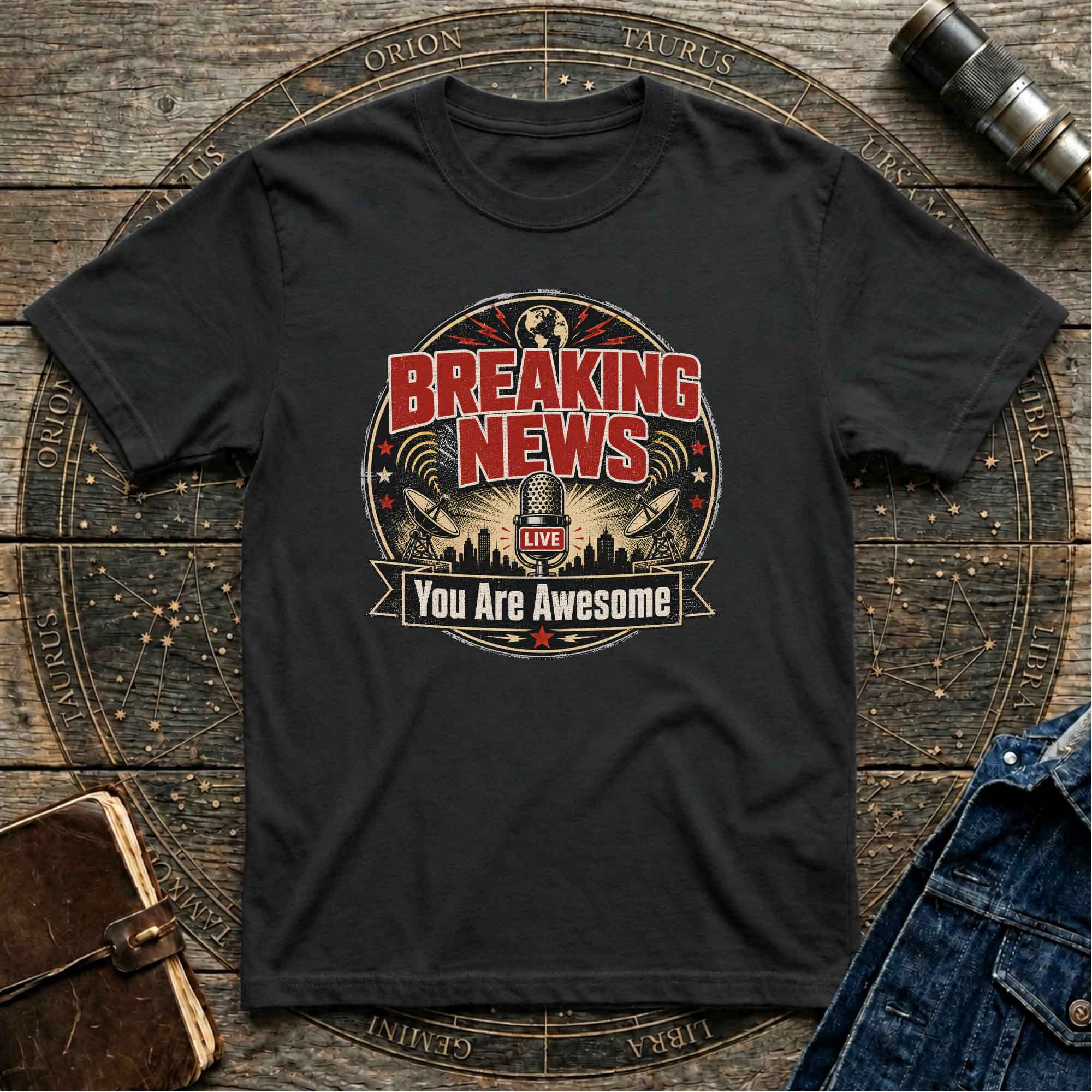 Vintage style 'You Are Awesome' Graphic Tee