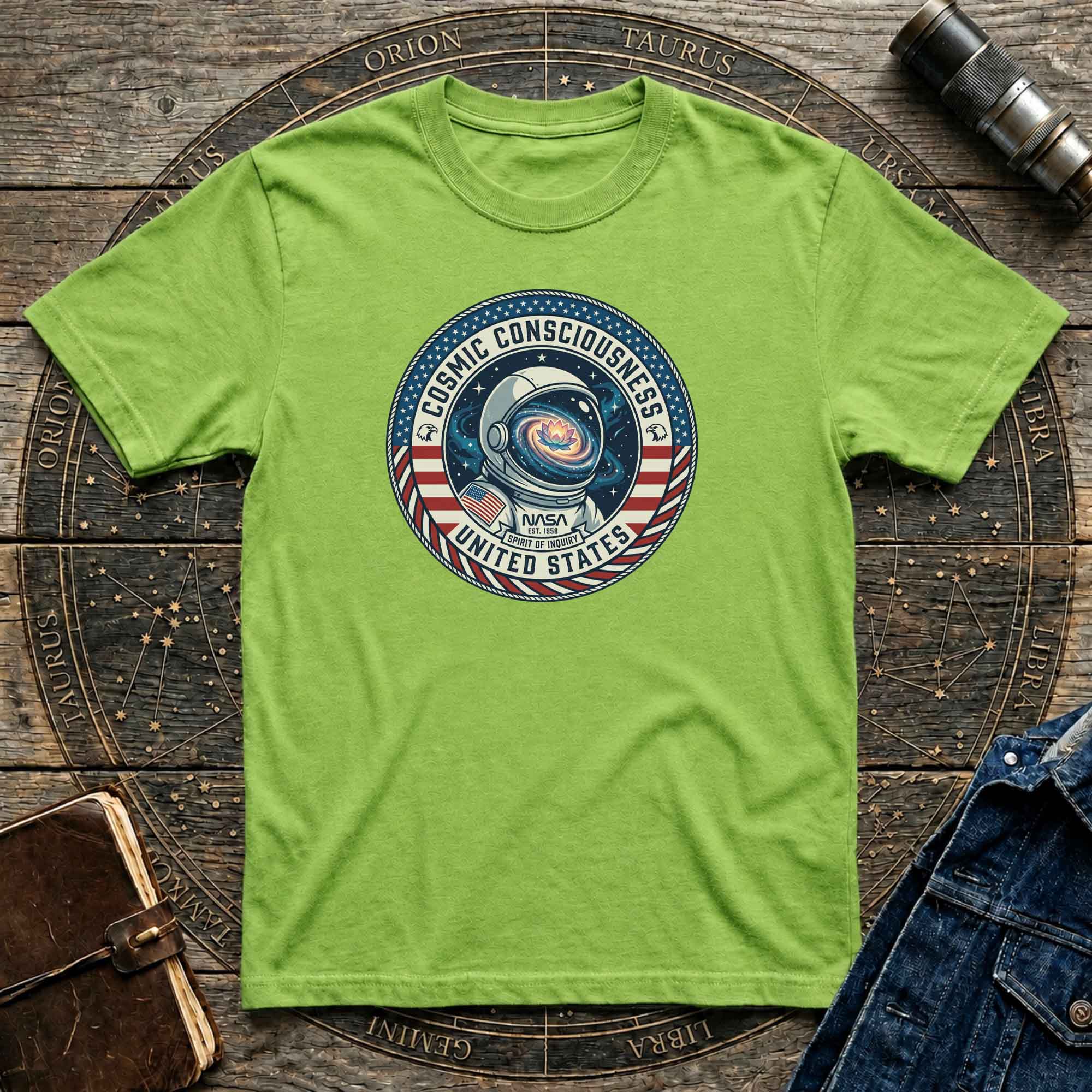 Cosmic Consciousness USA Graphic T-Shirt