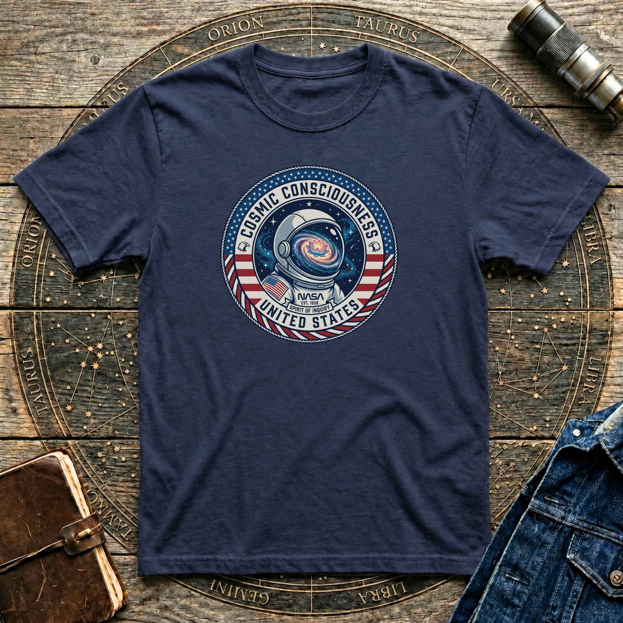Cosmic Consciousness USA Graphic T-Shirt
