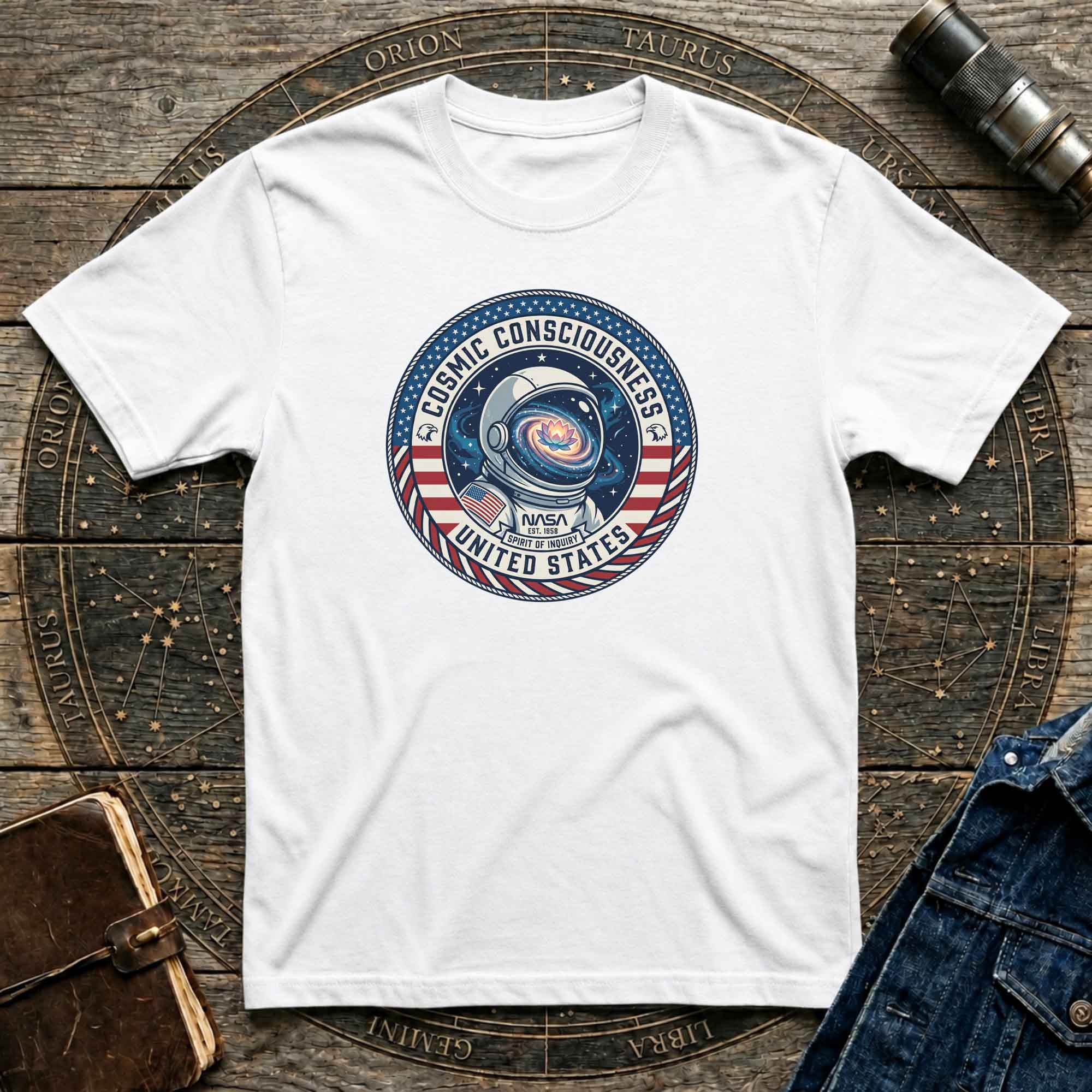 Cosmic Consciousness USA Graphic T-Shirt