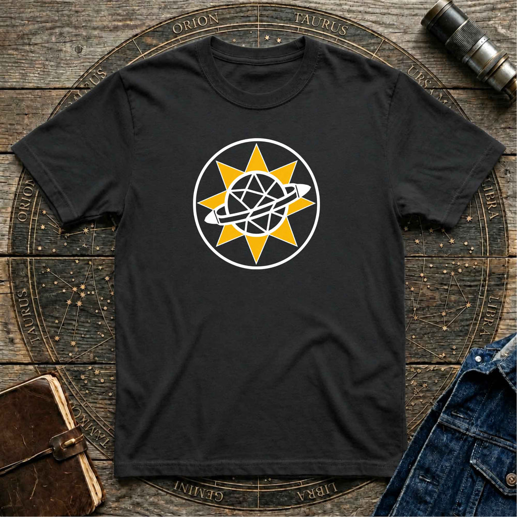 Solar System Inspired Geometry Tee