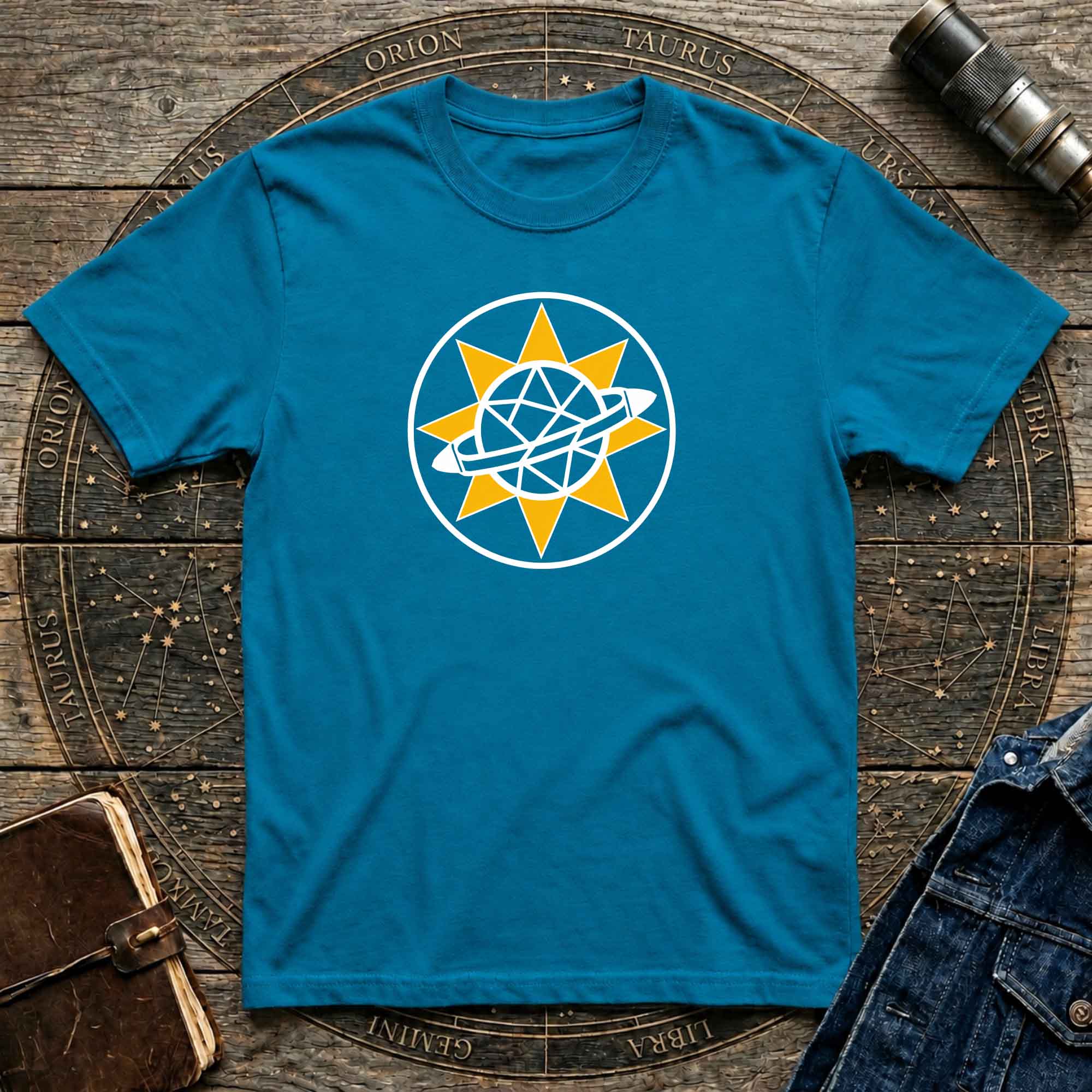 Solar System Inspired Geometry Tee