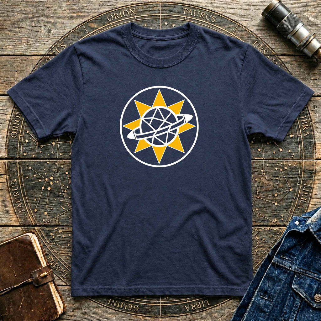 Solar System Inspired Geometry Tee