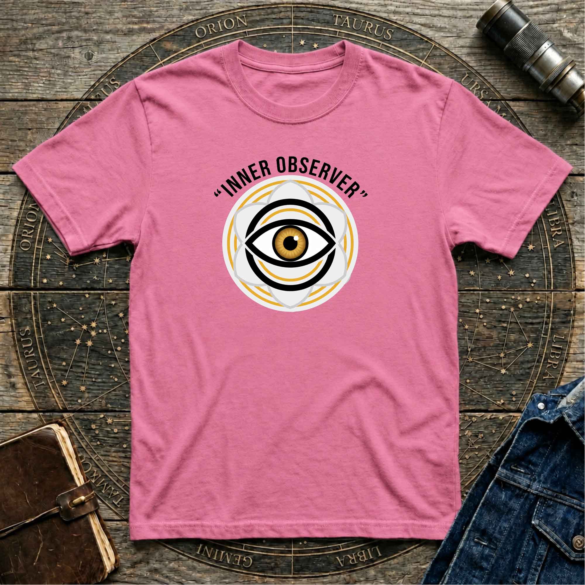 Inner Observer T-Shirt — Spiritual Eye Graphic Tee for Mindfulness & Meditation