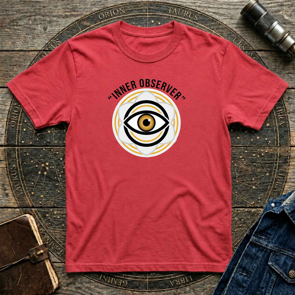 Inner Observer T-Shirt — Spiritual Eye Graphic Tee for Mindfulness & Meditation
