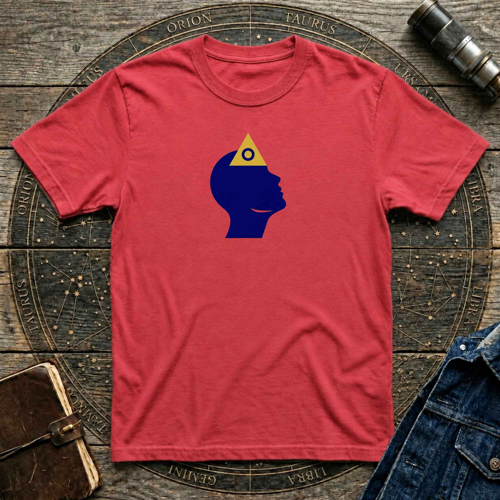 Minimalist Mind & Pyramid Graphic Tee