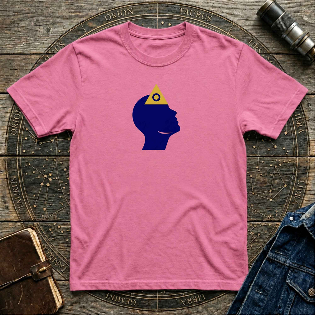 Minimalist Mind & Pyramid Graphic Tee