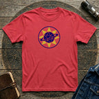 Solar System Inspired Geometric Graphic Tee