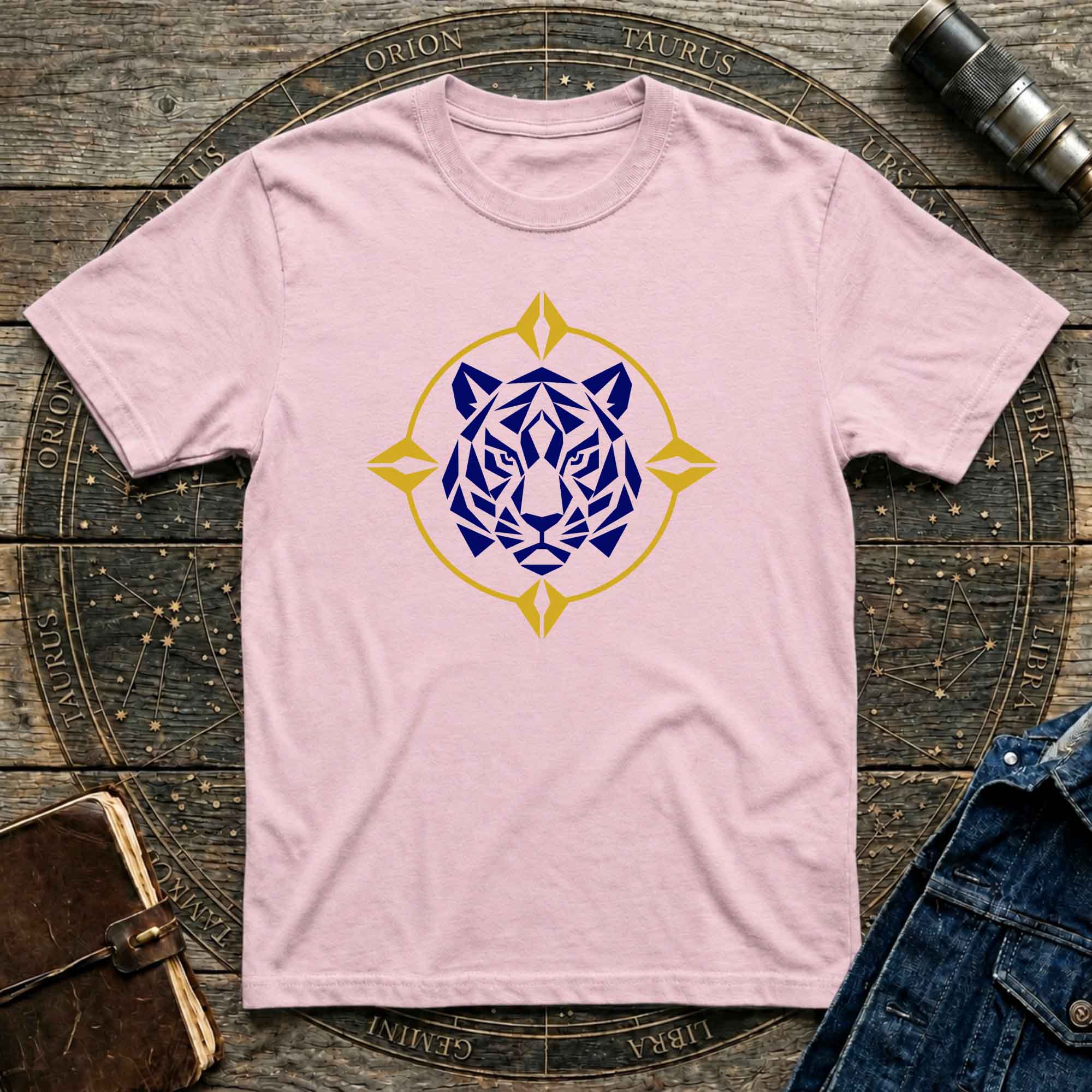 Tiger Geometry Inspired T-Shirt