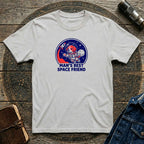 Astronaut Dog Retro T-Shirt