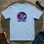 Astronaut Dog Retro T-Shirt