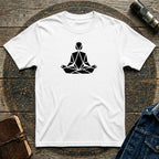 Geometric Lotus Pose Meditation Tee