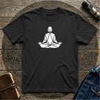 Geometric Lotus Pose Meditation Tee