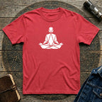 Geometric Lotus Pose Meditation Tee