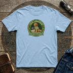 Man's Best Space Friend Astronaut Dog Retro Tee