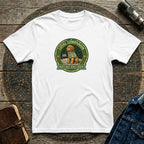 Man's Best Space Friend Astronaut Dog Retro Tee