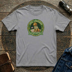 Man's Best Space Friend Astronaut Dog Retro Tee
