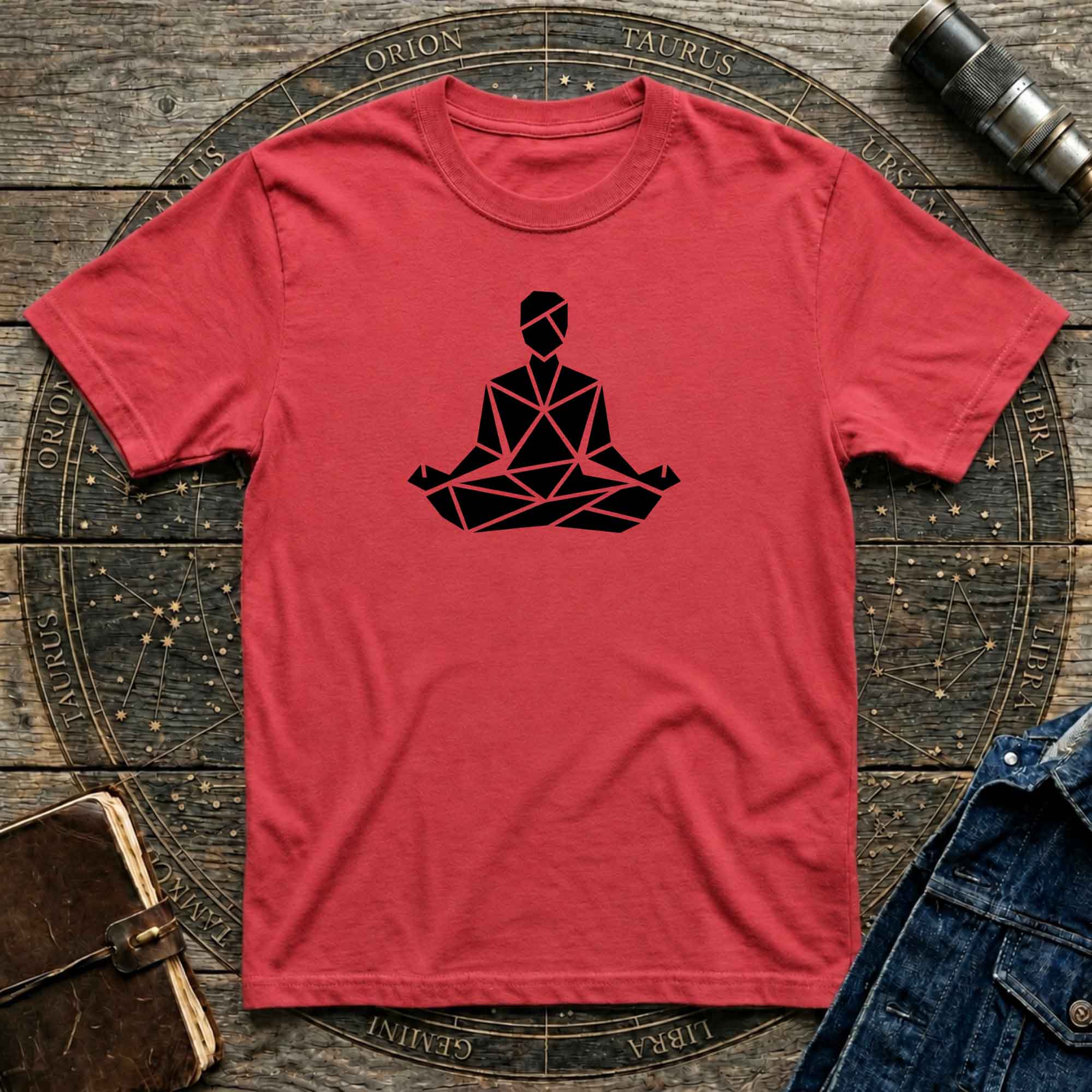 The Inner Yogi Geometry Inspired T-Shirt — Light Colours