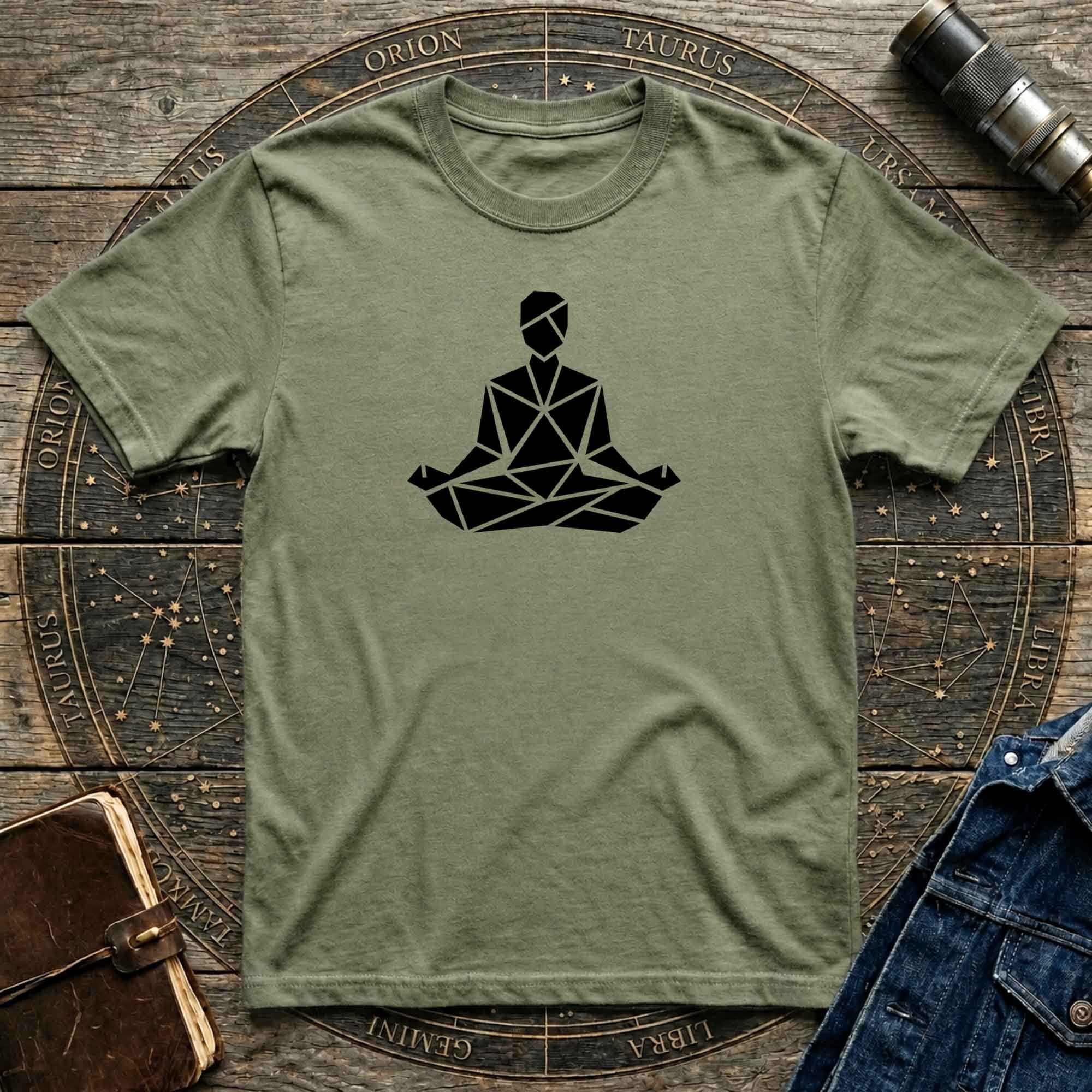 The Inner Yogi Geometry Inspired T-Shirt — Light Colours