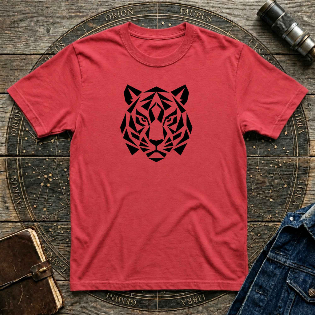 The Inner Tiger Minimalist Geometric Tee - Light Colours