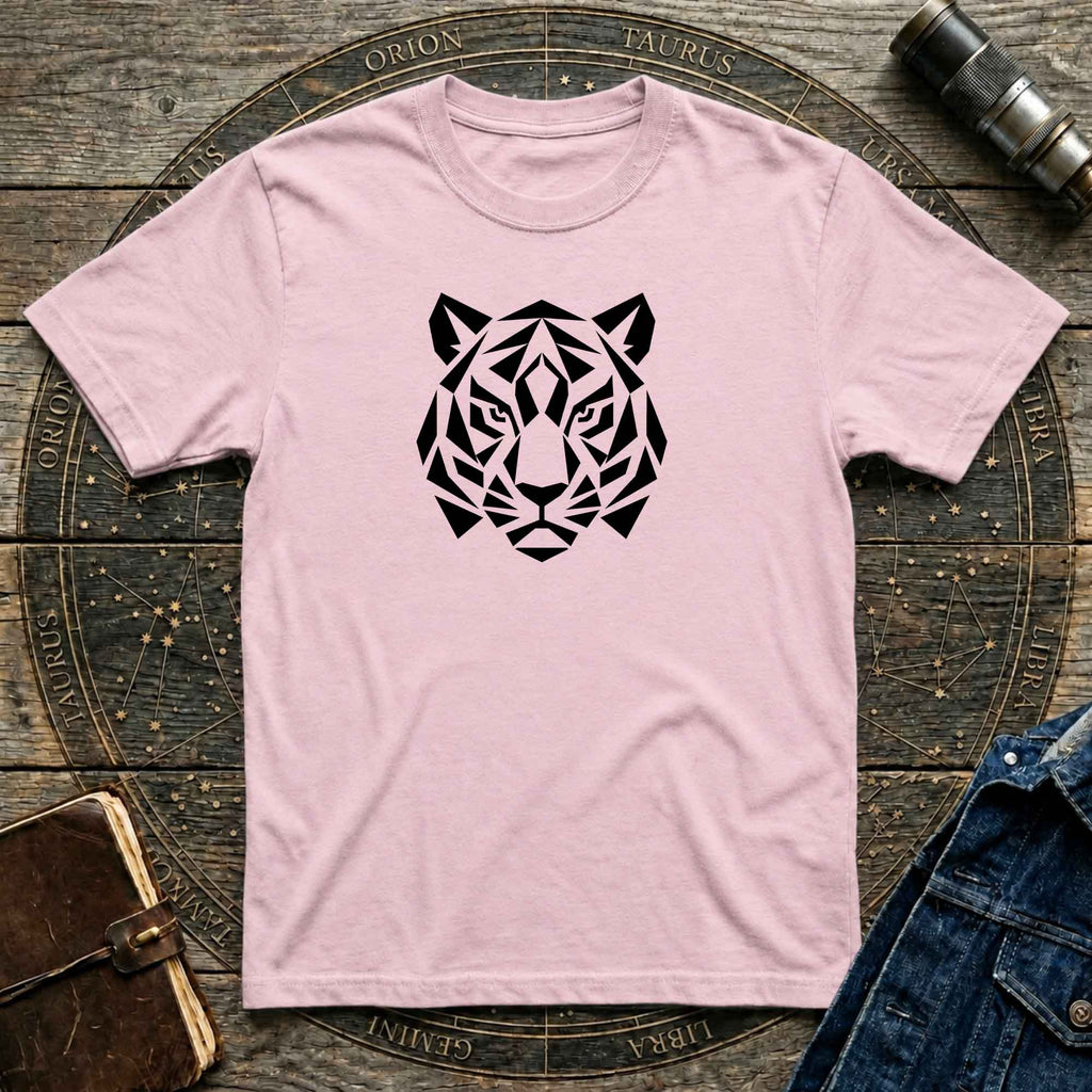 The Inner Tiger Minimalist Geometric Tee - Light Colours