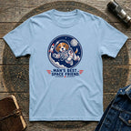 Cute Astronaut Dog  — "Man's Best Space Friend" Graphic Tee