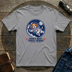 Cute Astronaut Dog  — "Man's Best Space Friend" Graphic Tee
