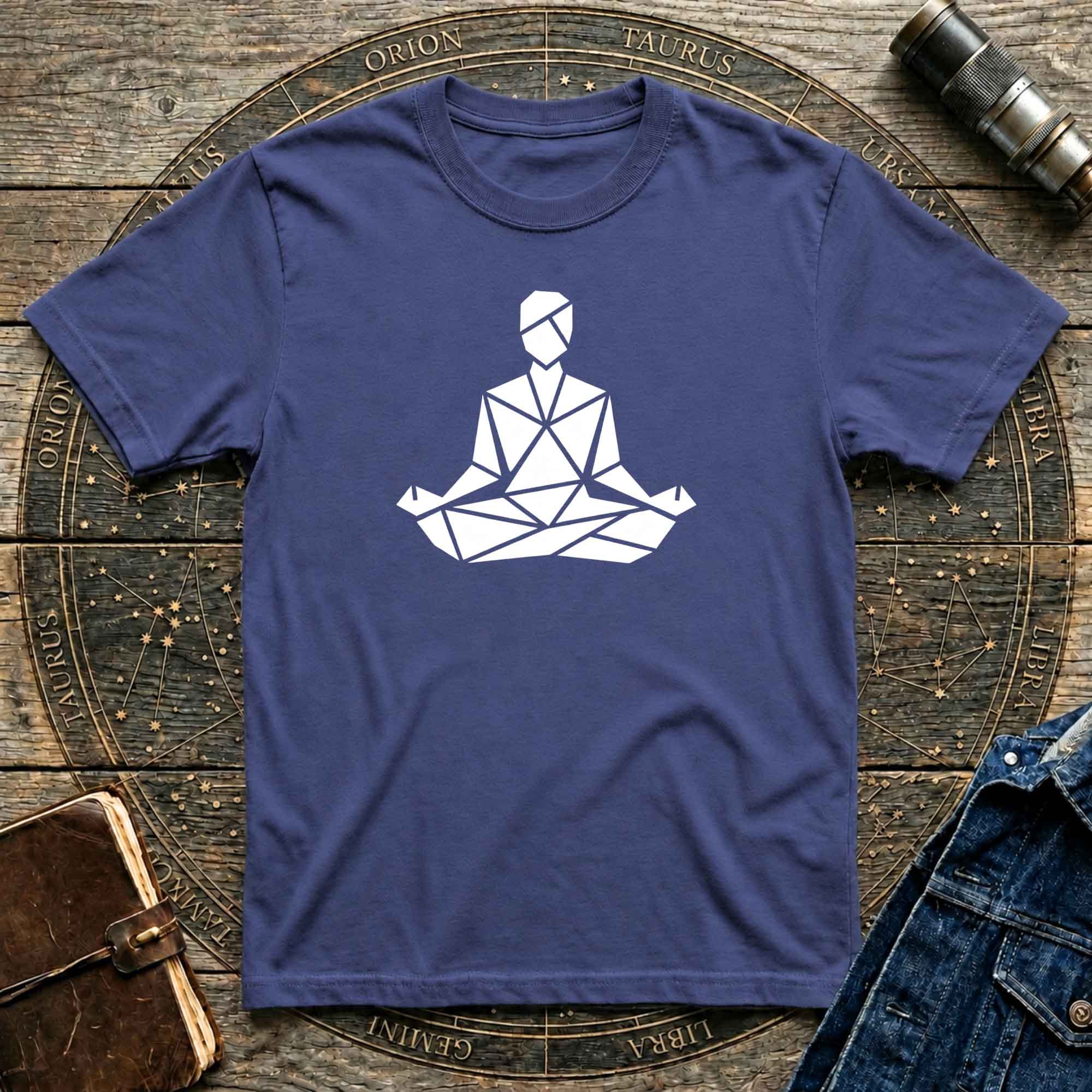 The Inner Yogi Geometry Inspired T-Shirt — Dark Colours