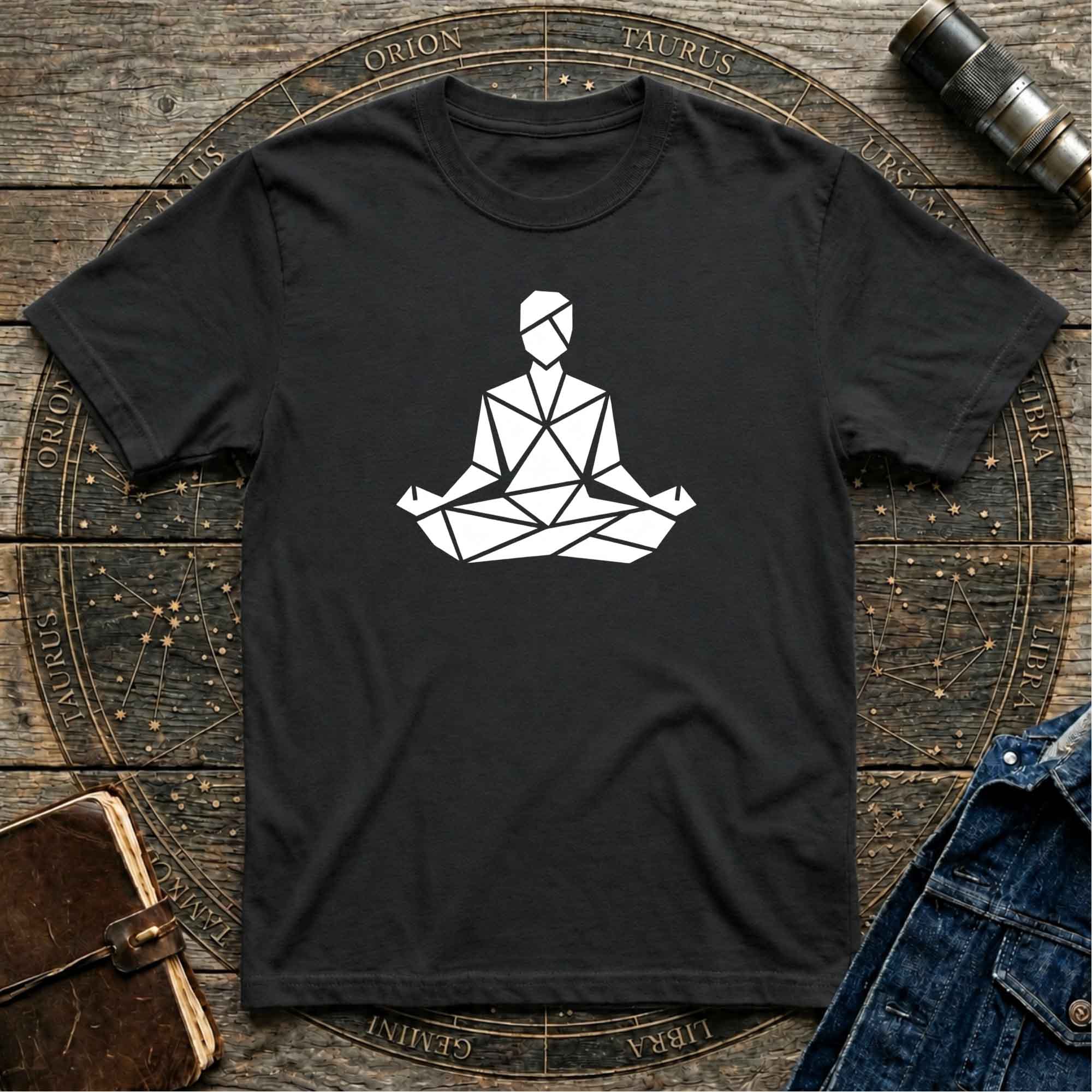 The Inner Yogi Geometry Inspired T-Shirt — Dark Colours