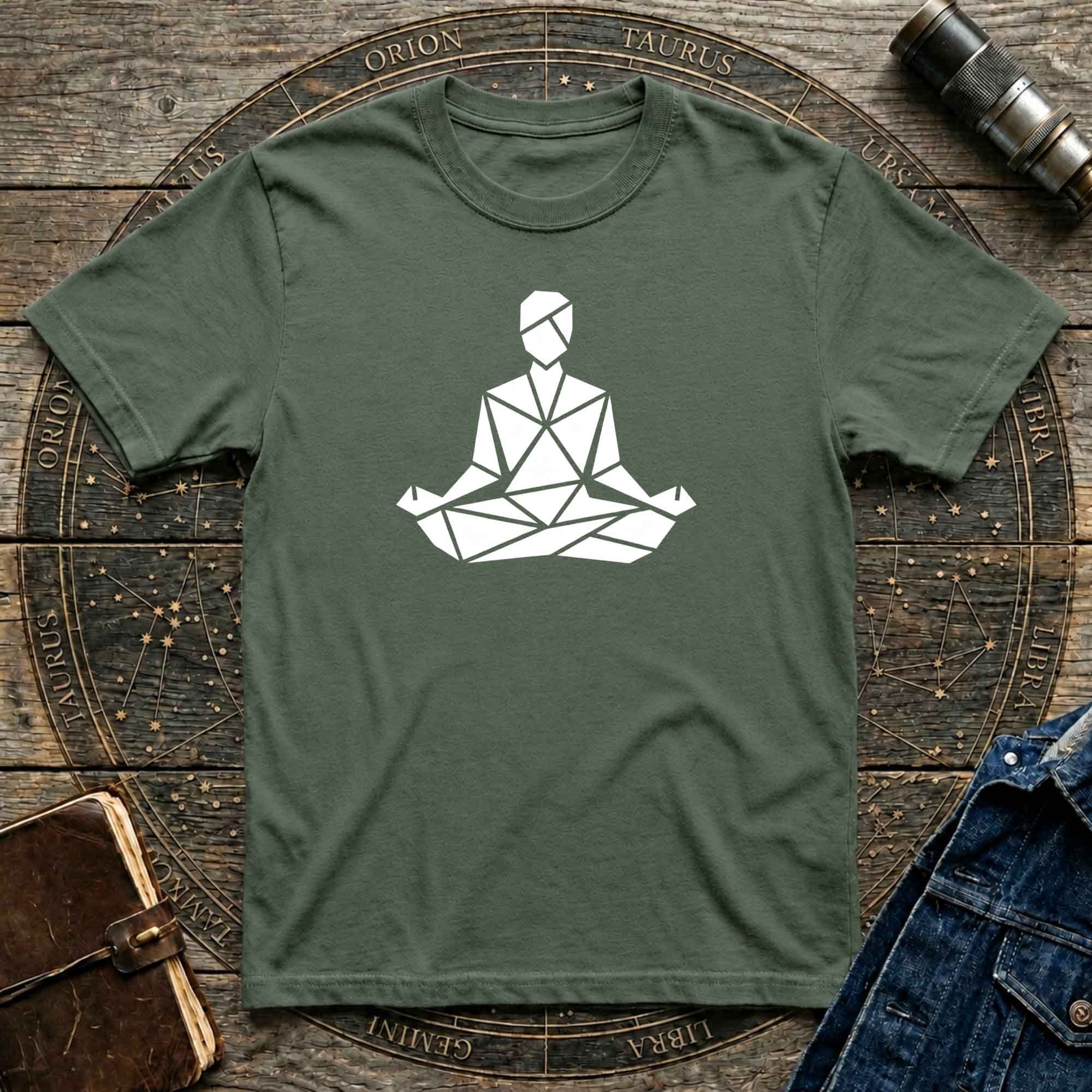 The Inner Yogi Geometry Inspired T-Shirt — Dark Colours