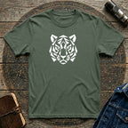 The Inner Tiger Minimalist Geometric Tee - Dark Colours
