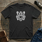 The Inner Tiger Minimalist Geometric Tee - Dark Colours