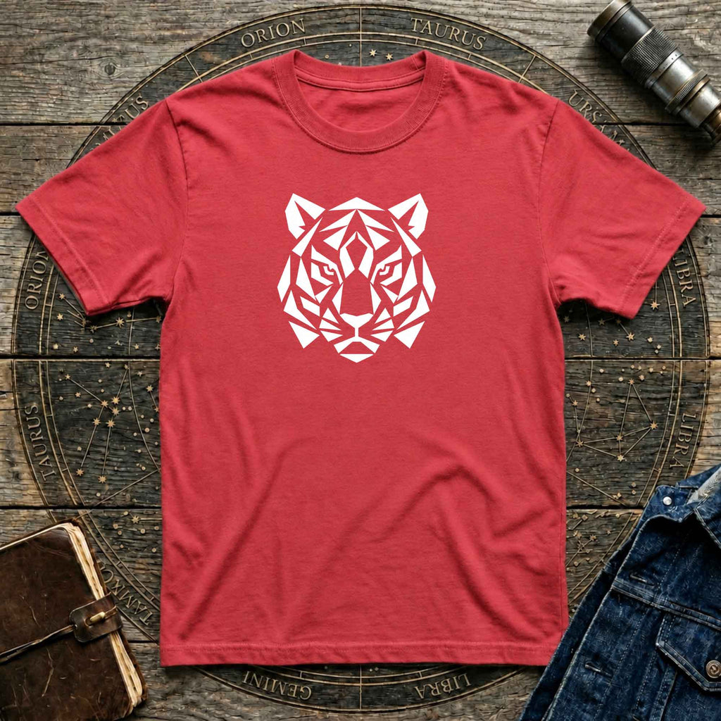 The Inner Tiger Minimalist Geometric Tee - Dark Colours