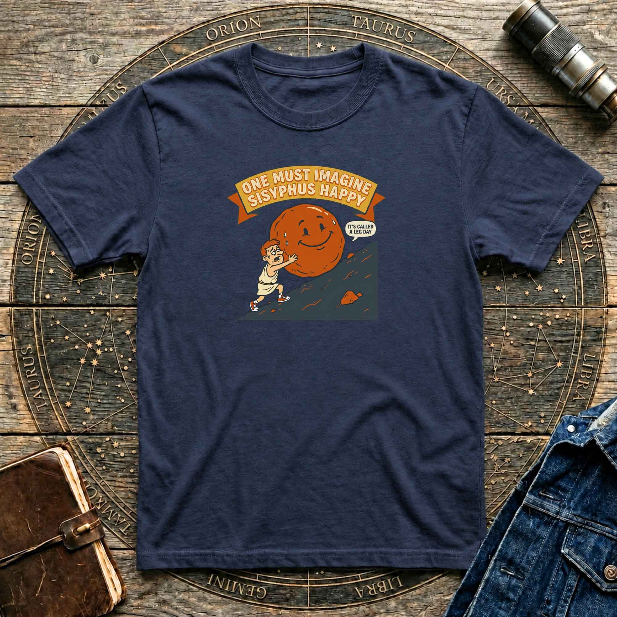 Sisyphus Happy T-Shirt
