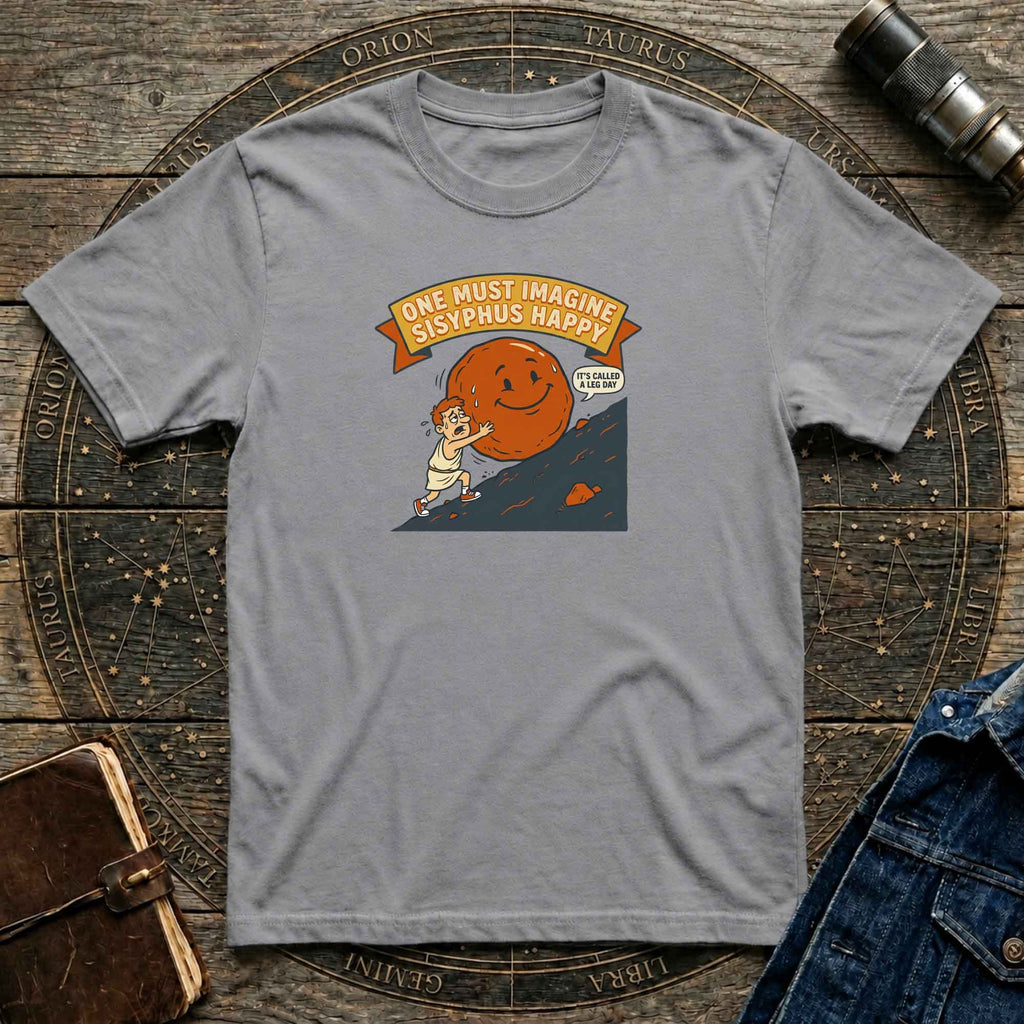 Sisyphus Happy T-Shirt