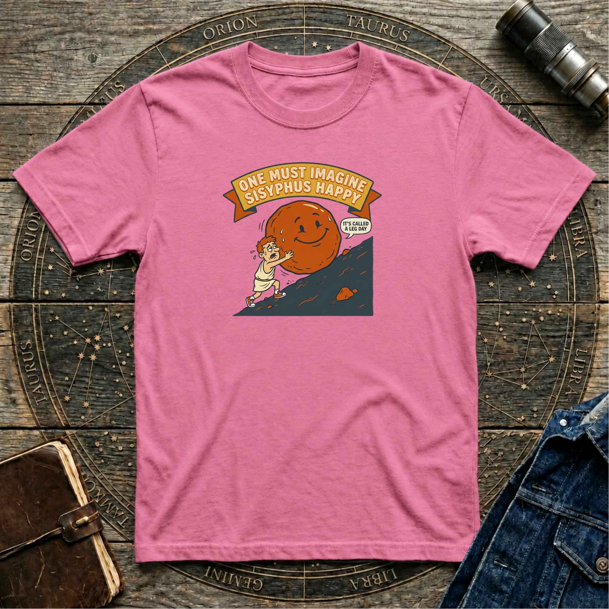 Sisyphus Happy T-Shirt