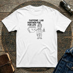 Coffee Exhausted Lab Tee