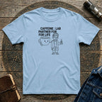 Coffee Exhausted Lab Tee