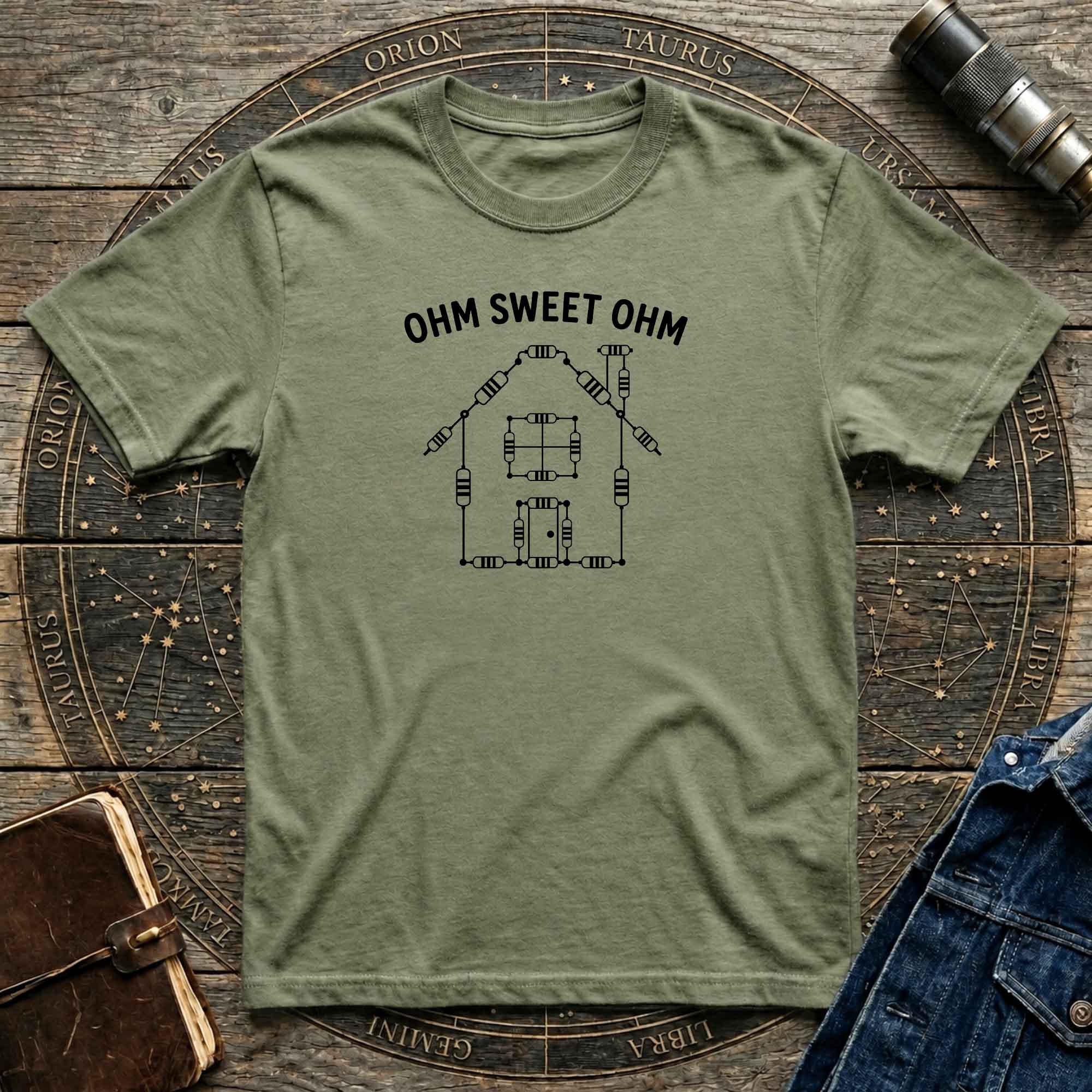Ohm Sweet Ohm Art T‑Shirt