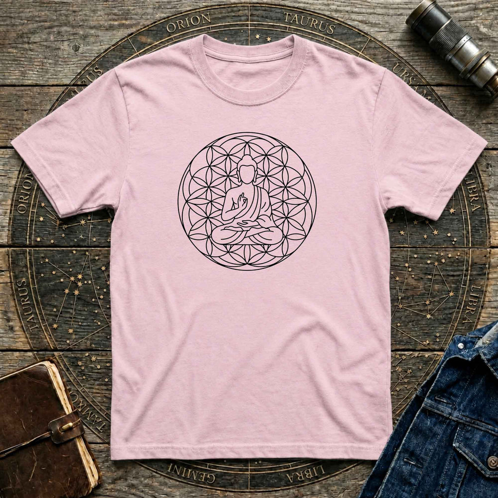 Buddha Sacred Geometry T-shirt