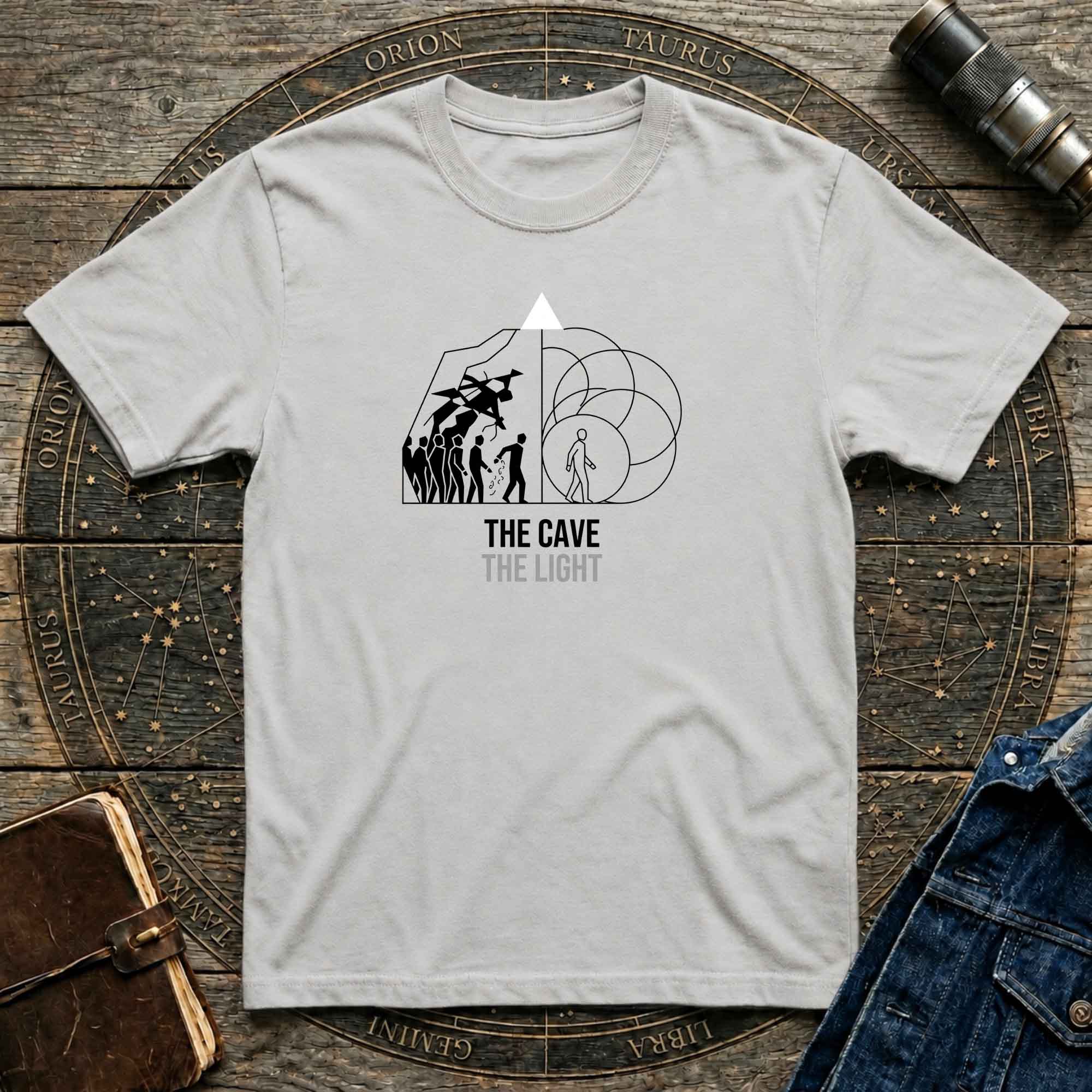 The Cave / The Light Philosophical Tee
