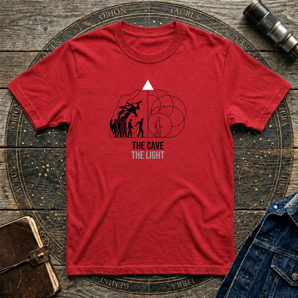 The Cave / The Light Philosophical Tee