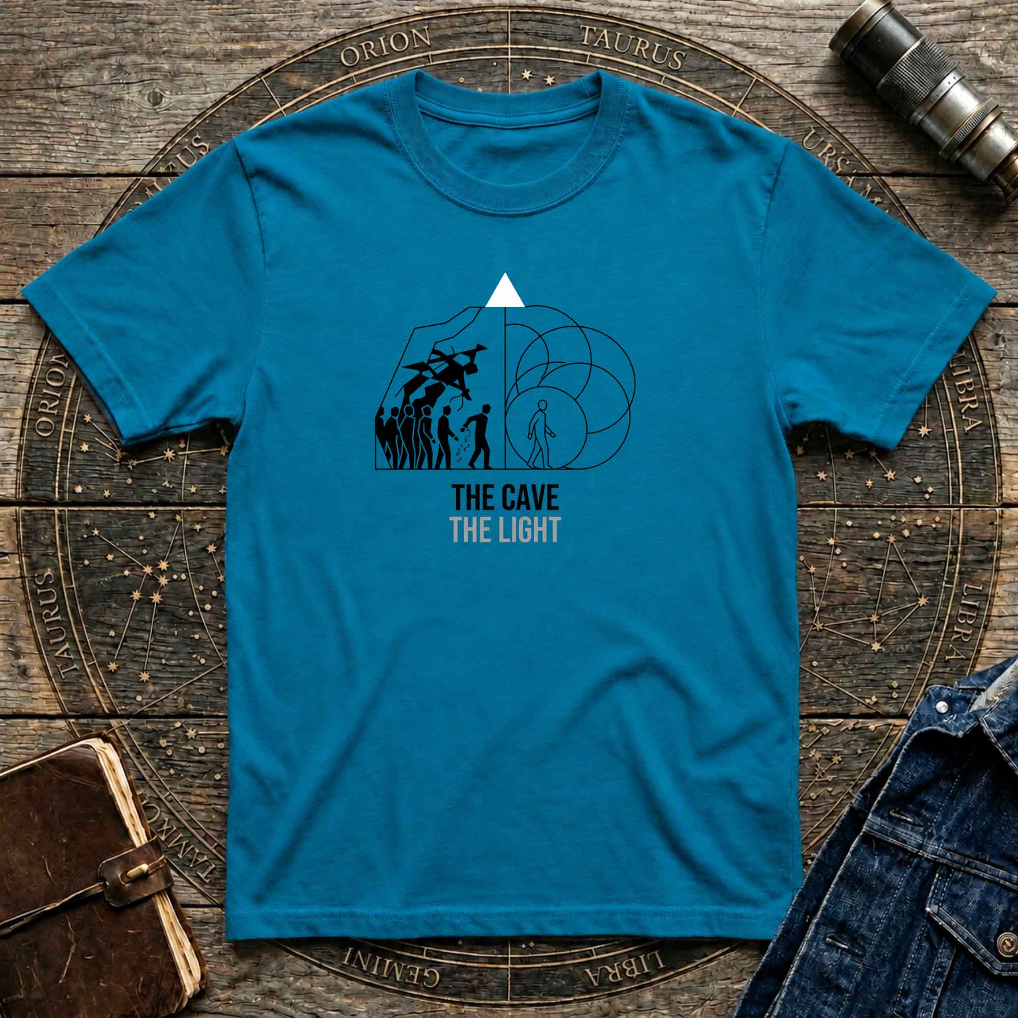 The Cave / The Light Philosophical Tee